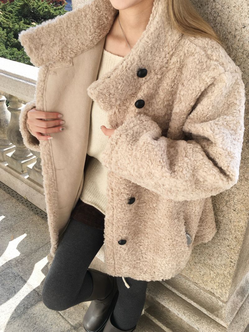 Gumi Suede Fur Coat (4c)
