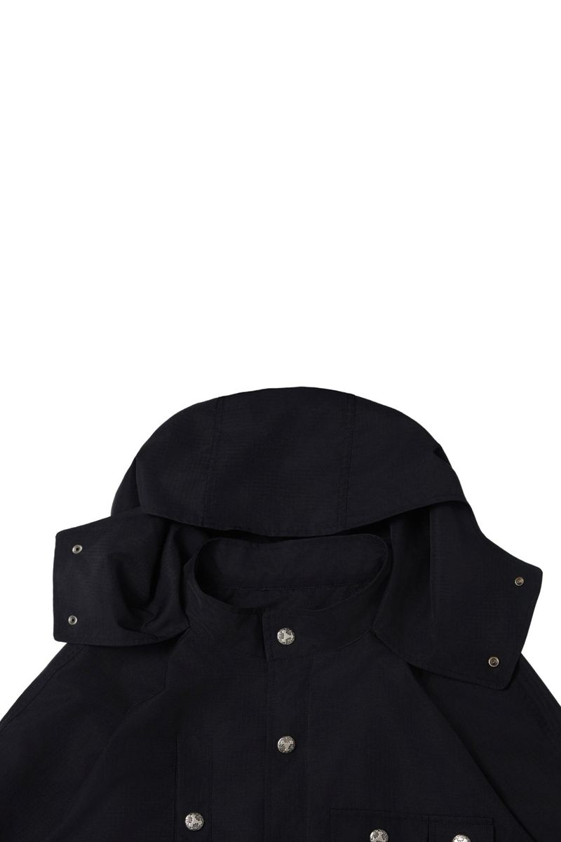 CANTON HOODIE FIELD JACKET BLACK