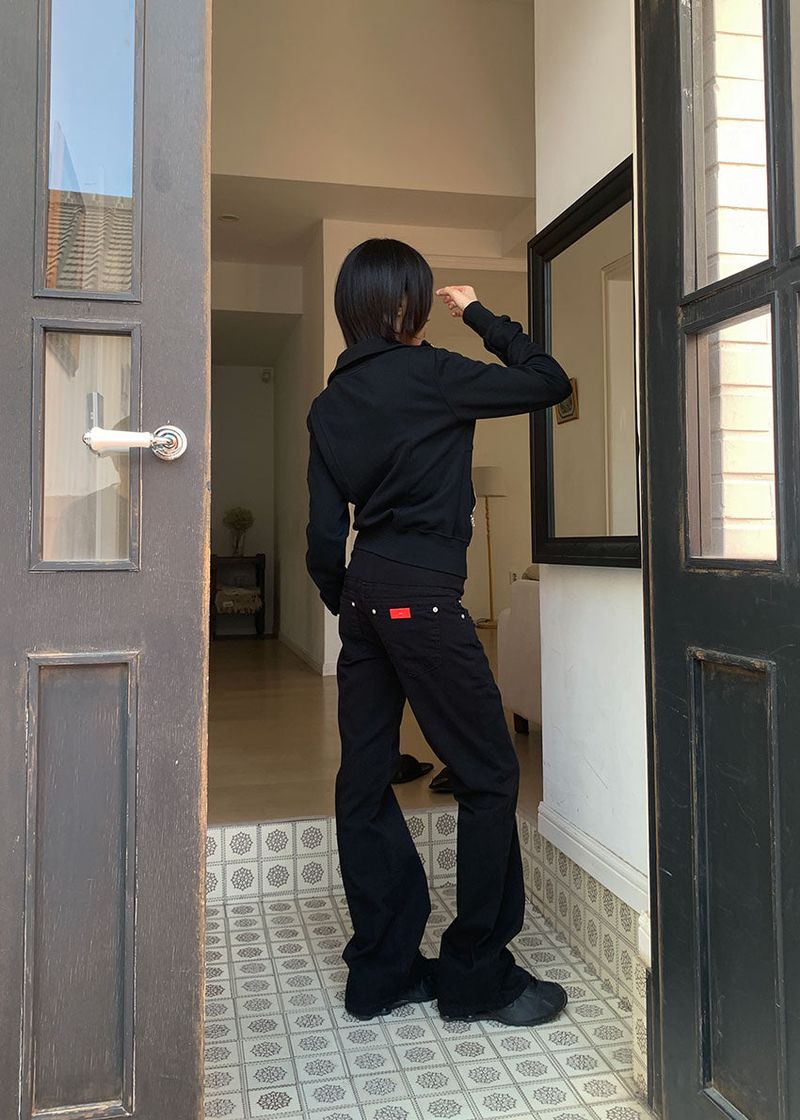 BANDING FLARE PANTS (2color)