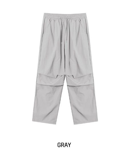 [U-BASIC] All-Day Parachute Nylon Pants