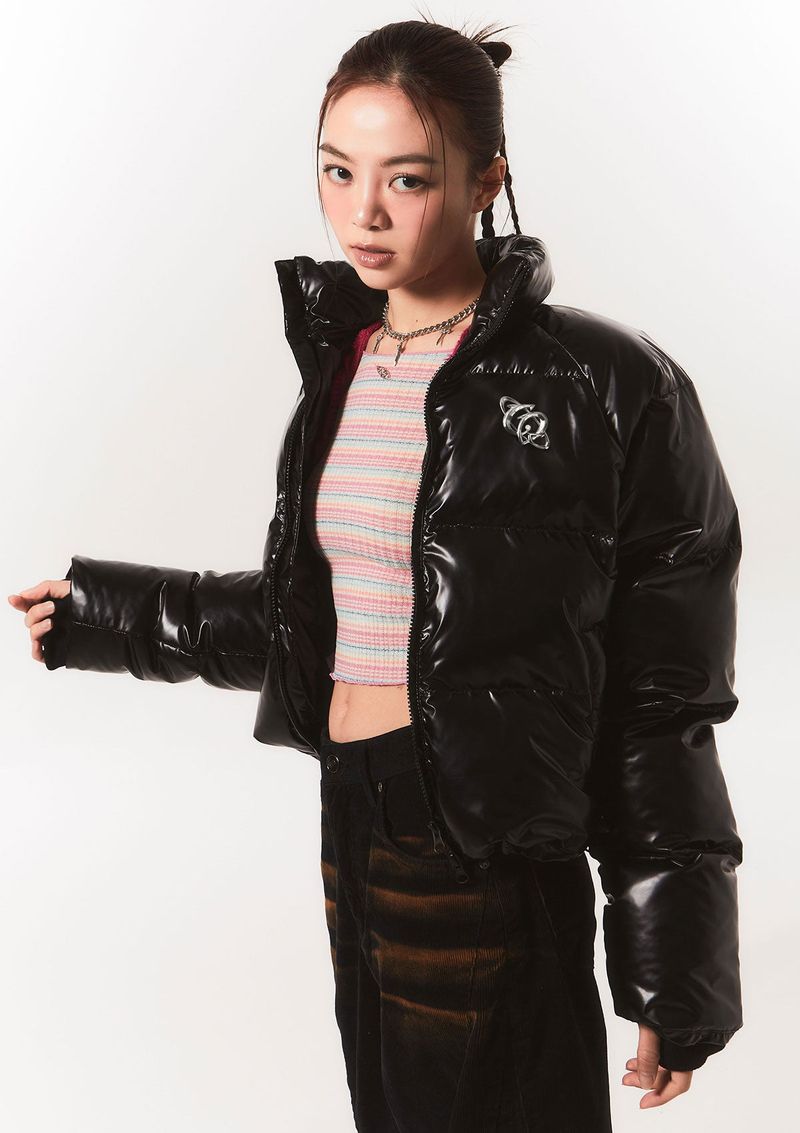 high beam puffer jk - black