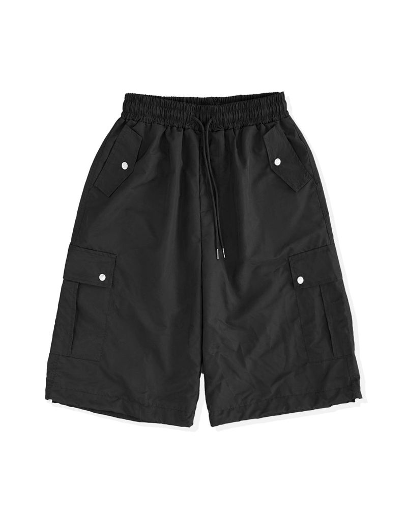 Kelt Nylon Cargo Bermuda Pants