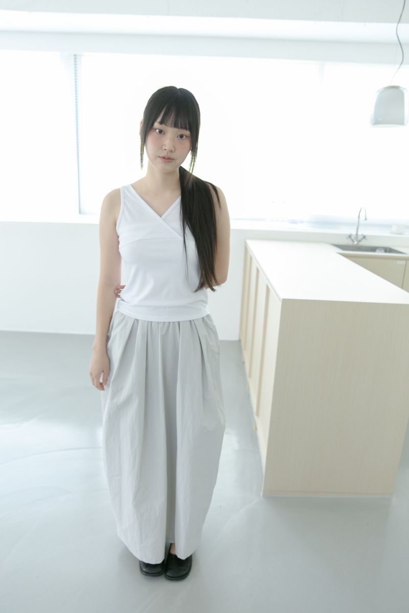 nylon balloon skirt(2colors)