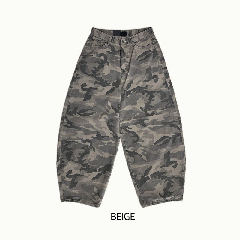 CAMO MEGA COTTON PANTS