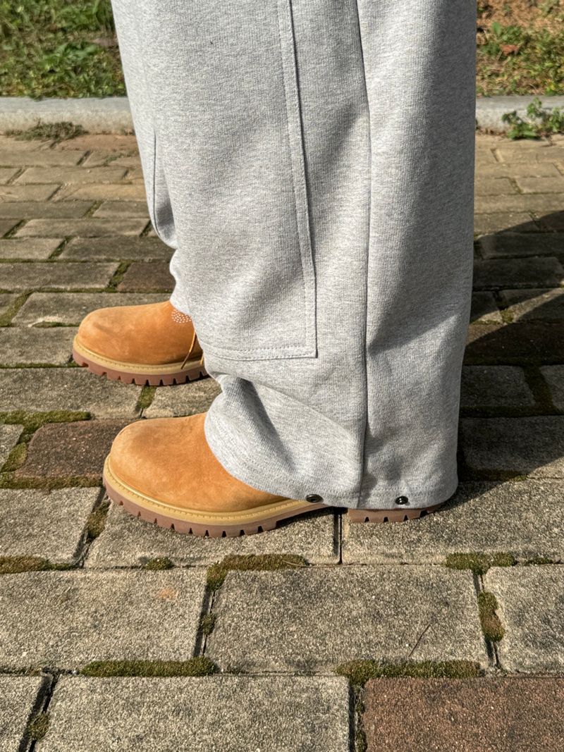 Balloon double knee sweatpants