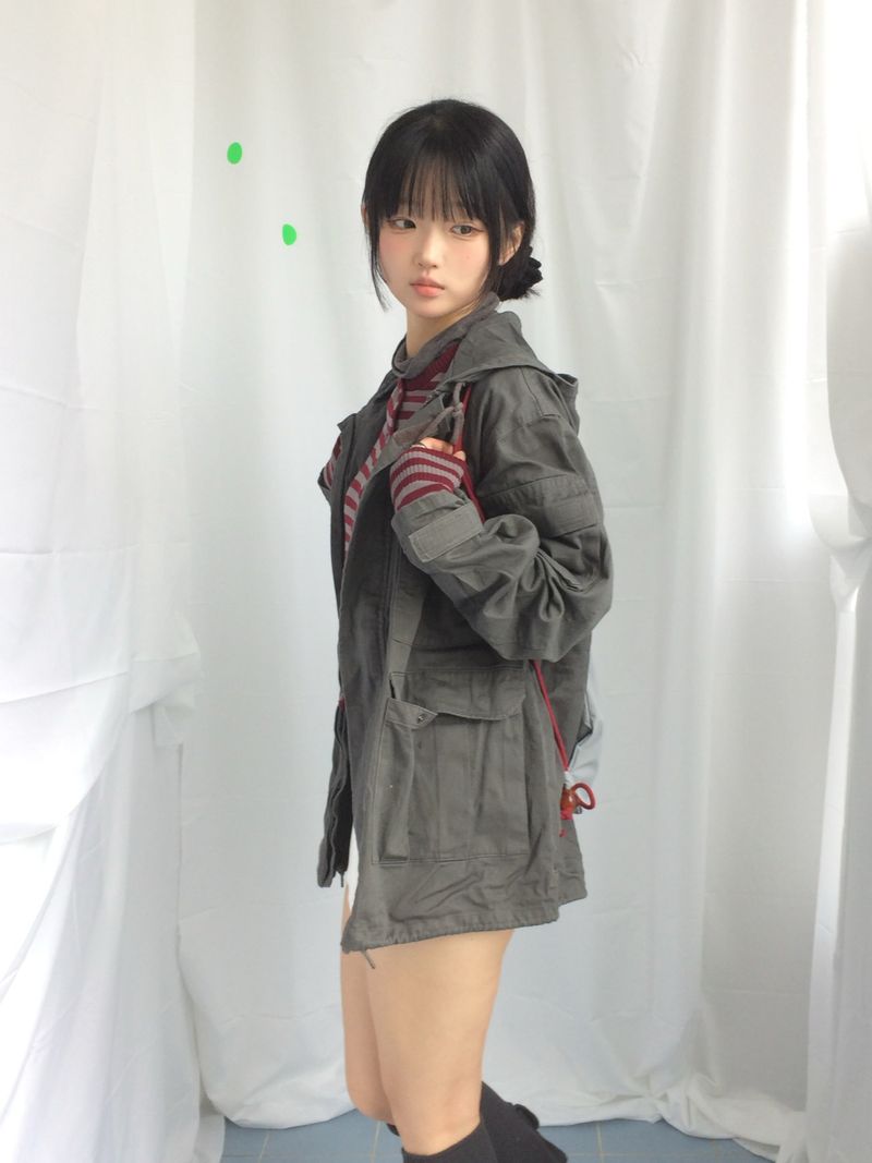 Vintage Pocket Half Bomber Jacket