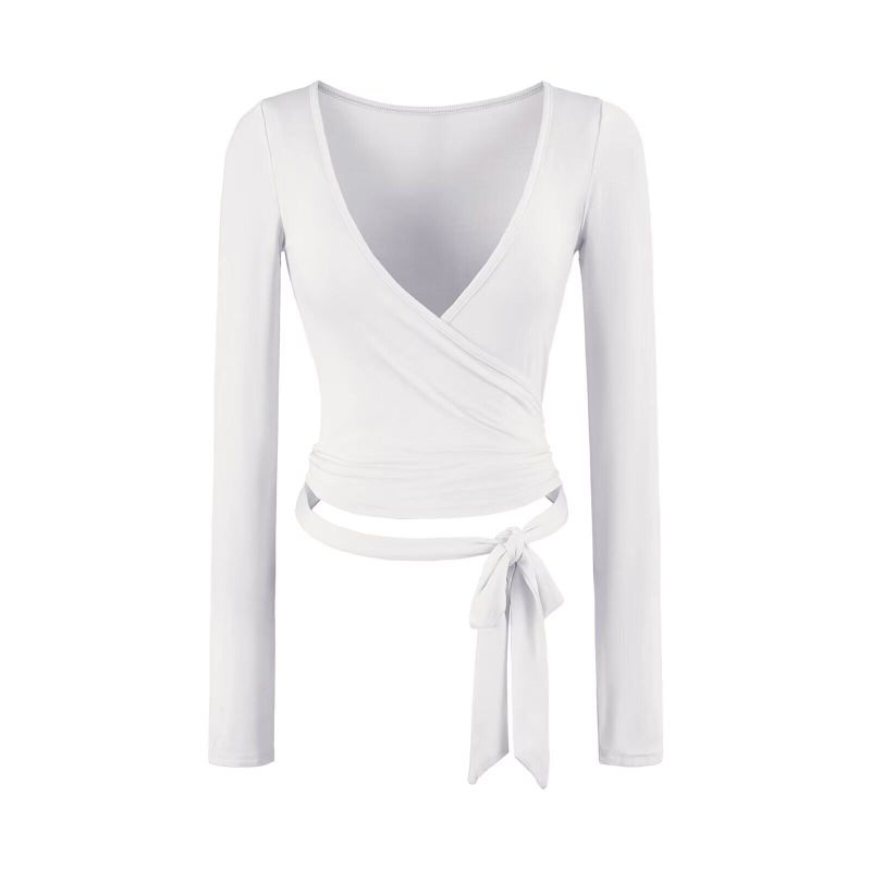 Lavi V Neck Wrap Top