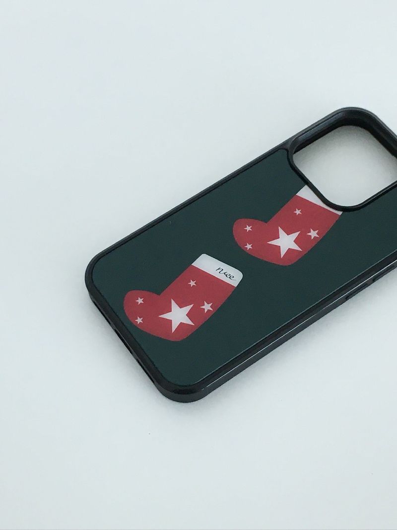 tree socks case (green) 