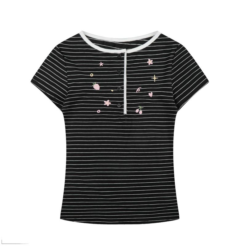 Luma Fine Stripe Slim Tee