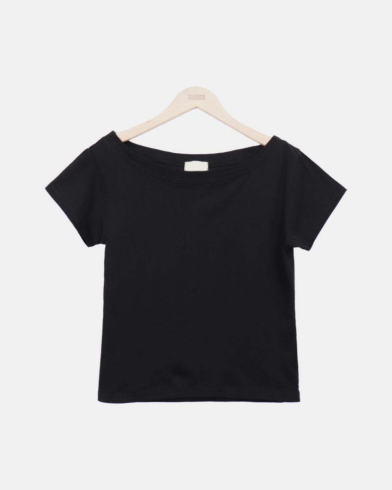 Livia Boat Neck Short-Sleeve T-Shirt