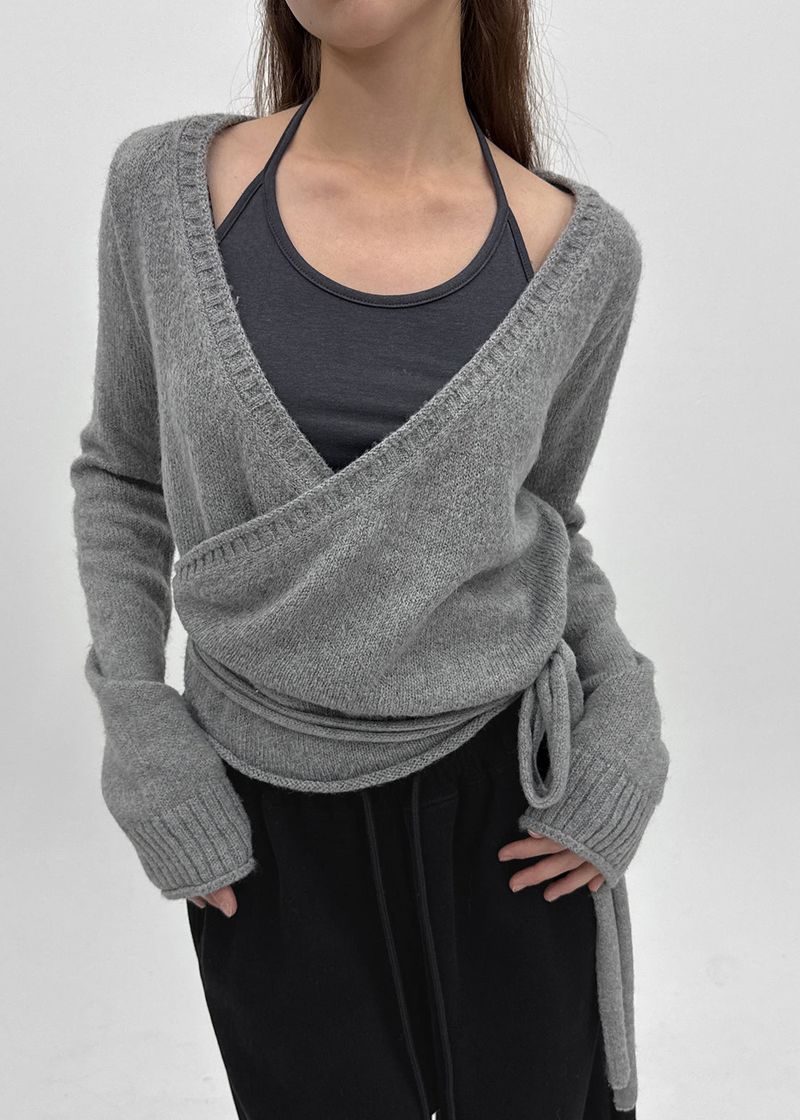 [MADE] Solea Wrap Wool Knit
