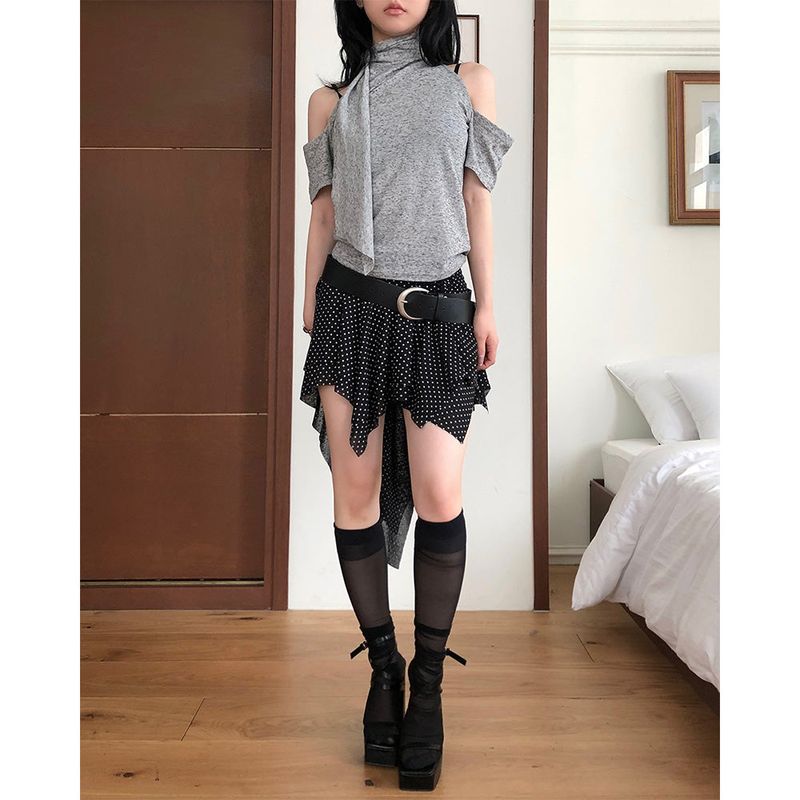 Dot Drop Skirt