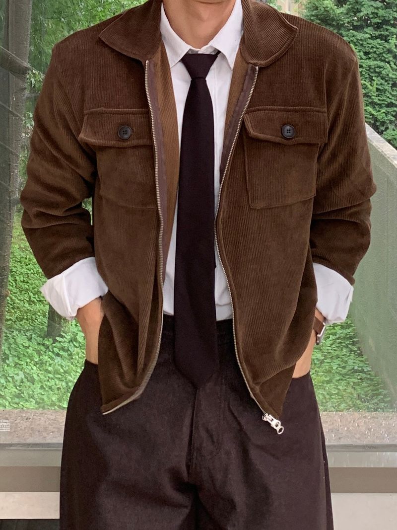 Mensfloor（メンズフロア）の「Moru Golden Crop Jacket (Men's Jacket / Corduroy Cardigan)（Jackets/Outerwear）」