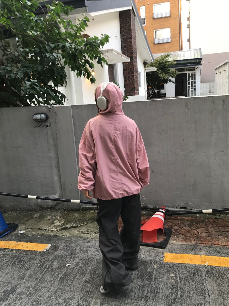 Darwin hood windbreaker