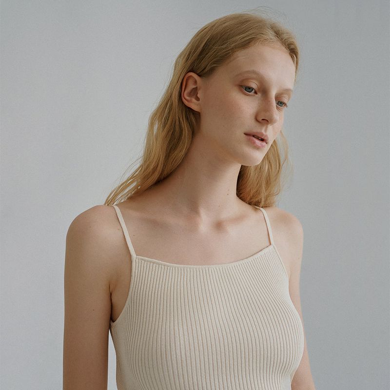 Anna ribbed sleeveless