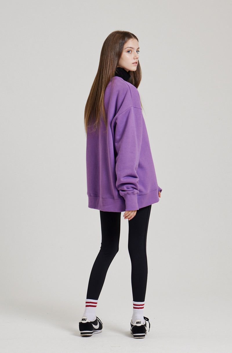 POMPEI VARSITY SWEATSHIRT [VIOLET]