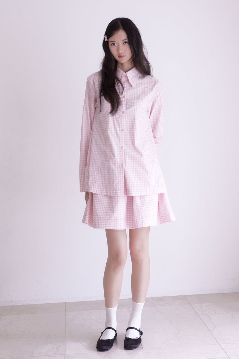 Classic flare-lined shirt (GINGHAMCHECK)