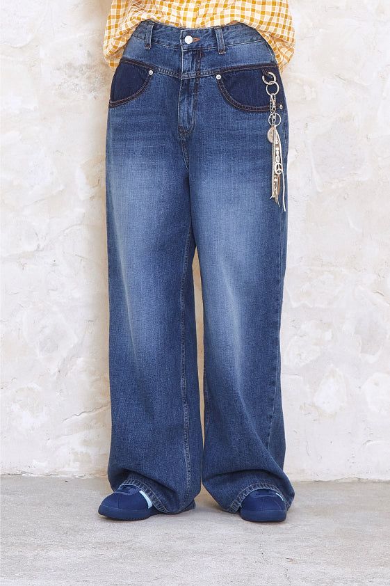 ALARMSEOUL(アラームソウル)の「ALARM KEY RING DENIM PANTS_WOMAN(Pants)」