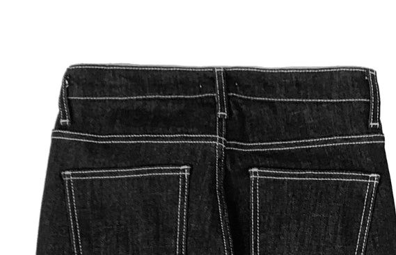 Boel Non-Fade Stud Denim Low Bootcut Pants