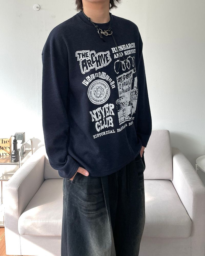Archive Printed Knit T-Shirt