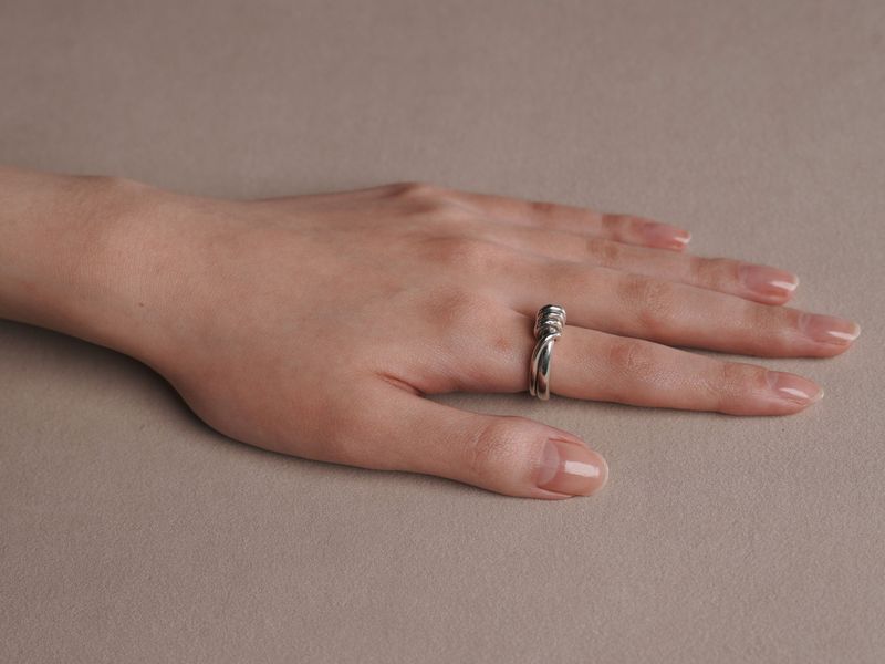 Double Coiled Ring