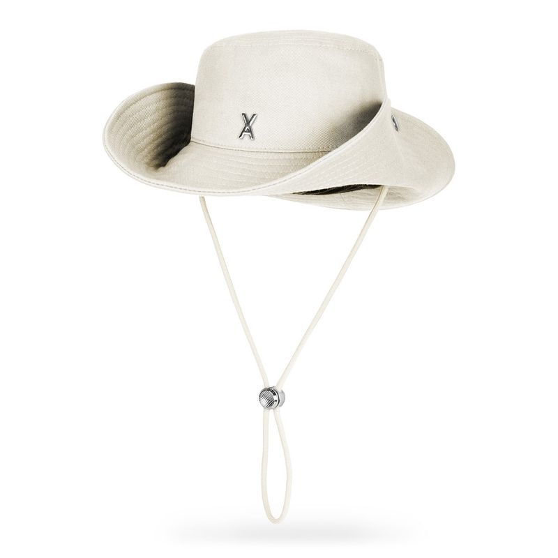 VA Stud Safari Bucket Hat / Cream