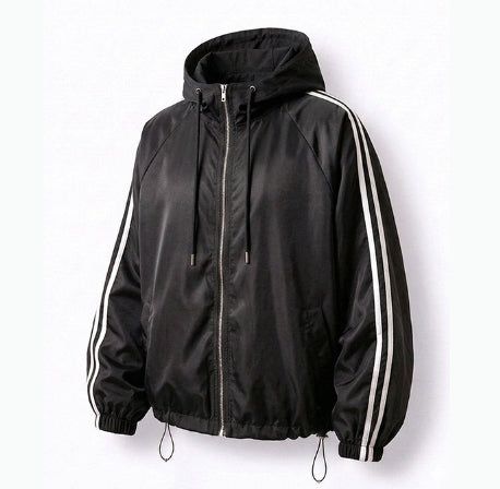 Storm Lightweight Side Track Hooded Jacket