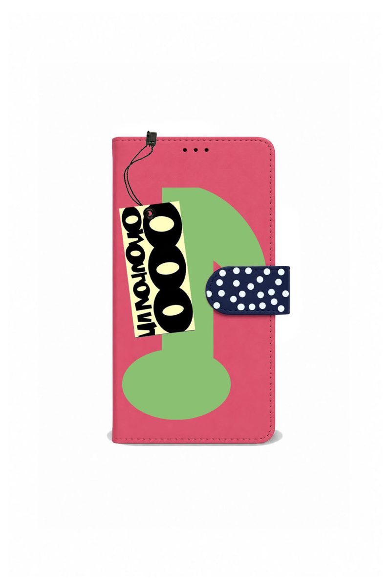 ONOUROVVN（オンアワーオン）の「[walletcase] ピンクミュージックノート（スマホグッズ/小物）」