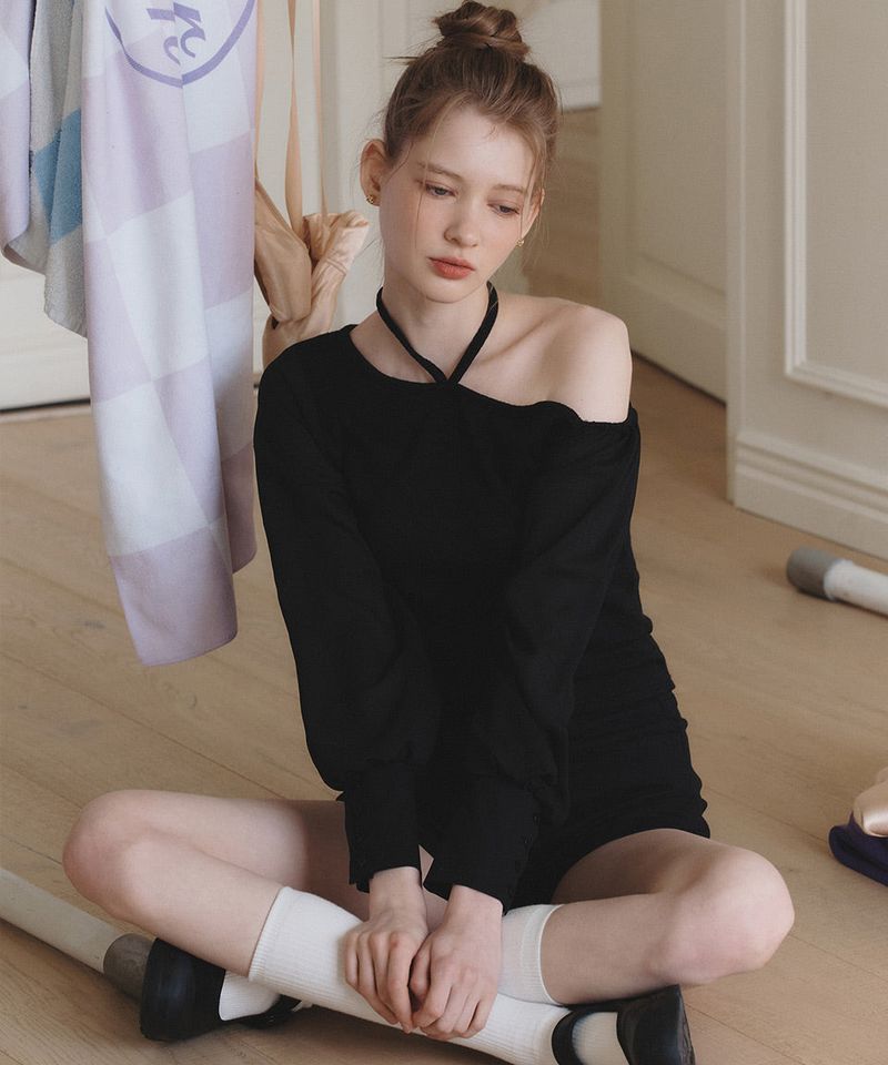 LETTER FROM MOON（レターフロムムーン）の「Tip and Toe Halterneck Blouse ( 2colors )（Tops）」