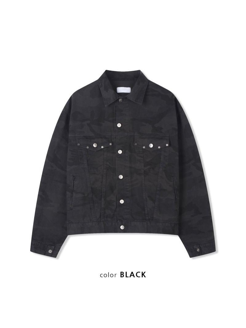 Jacky Camo Stud Jacket