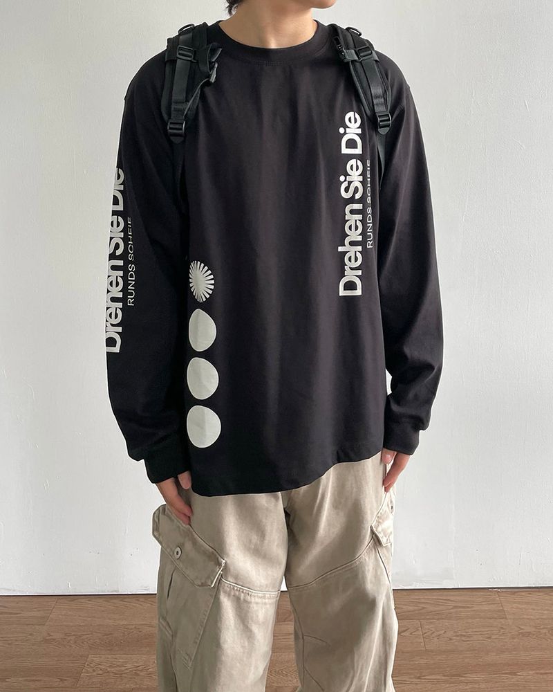IDF（アイディーエフ）の「オービットプリントロングスリーブ（トップス）」