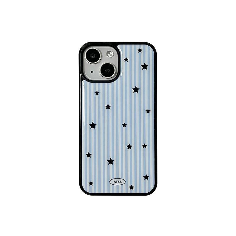 Striped star epoxy bumper case