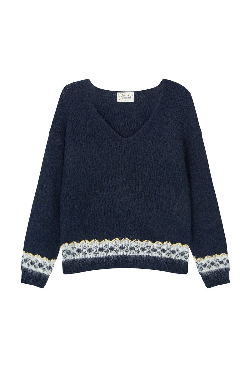 Winter Warmie Knit [Navy]