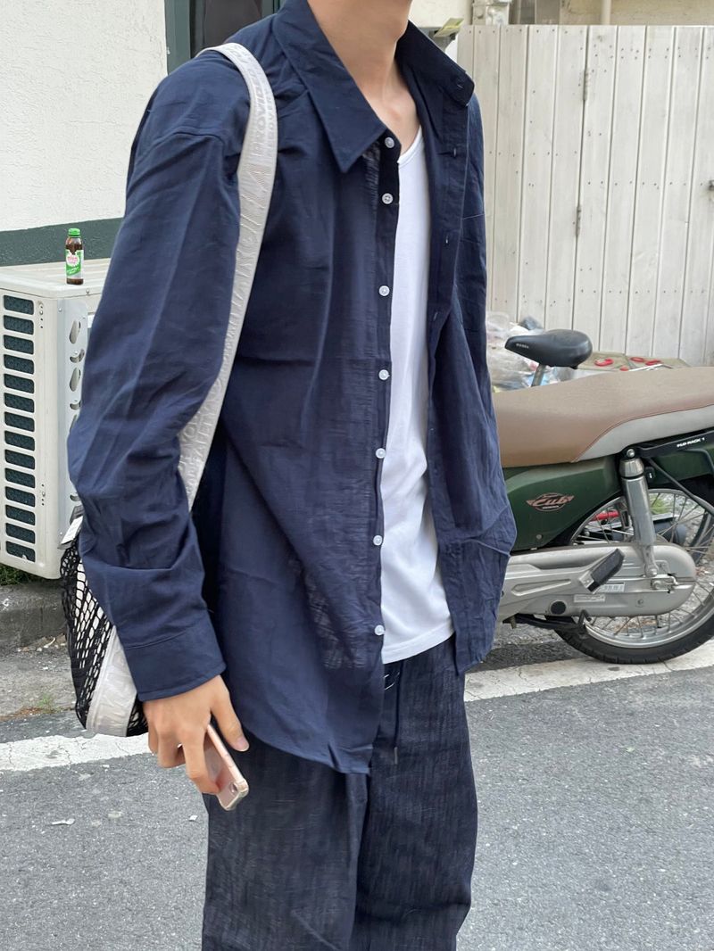 Cayenne linen shirt