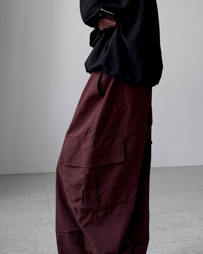 Cork Balloon Cargo Pants