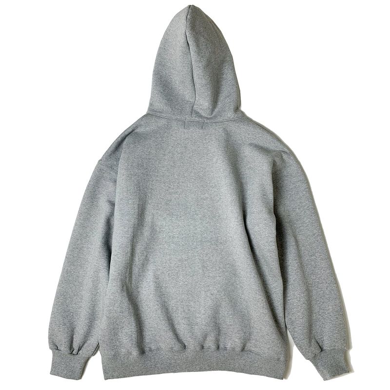 BURNING CAR HOODIE GRAY