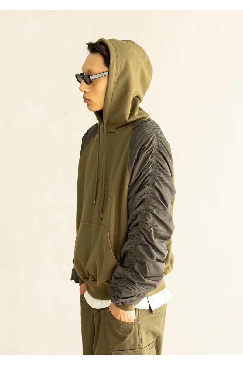 BELINE PUCKERING HOODIE MFHHD006-KK