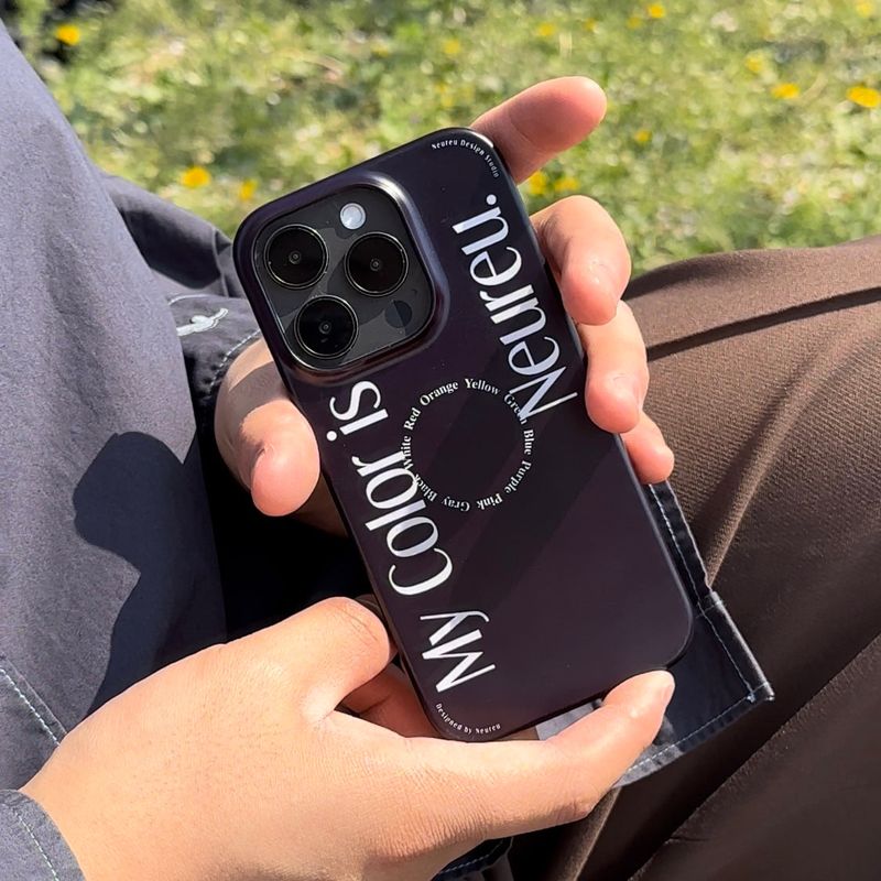 My Color Case (Black Slim Hard)