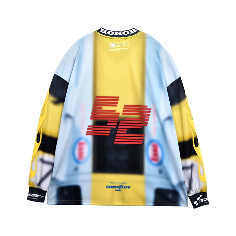 [UNISEX] C.O.M.E Moto Jersey (Yellow)