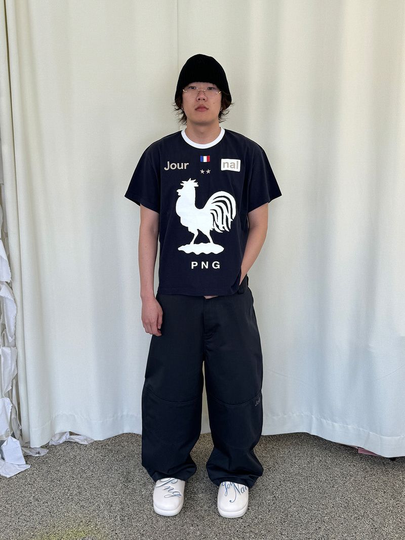 JOURNAL DOUBLE KNEE PANTS - CHARCOAL