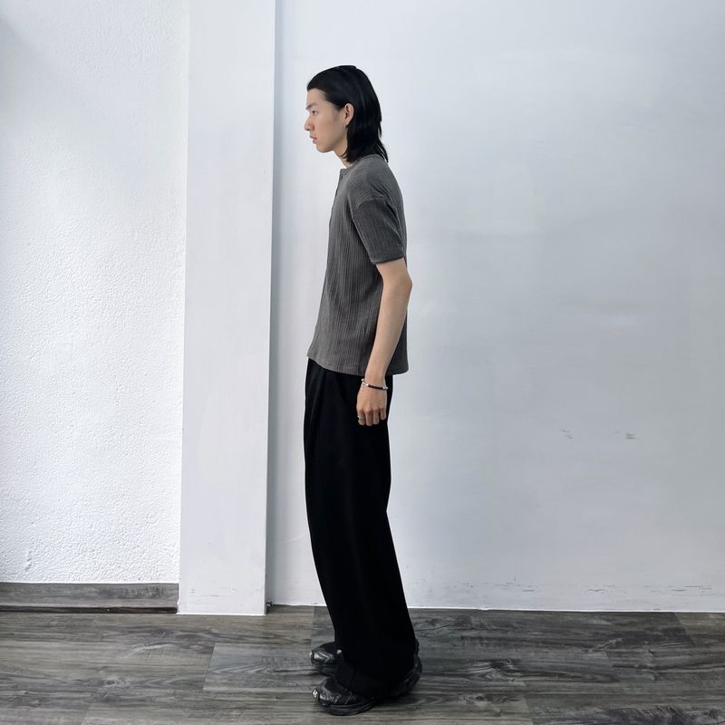 Structural Linear Baggy Pants