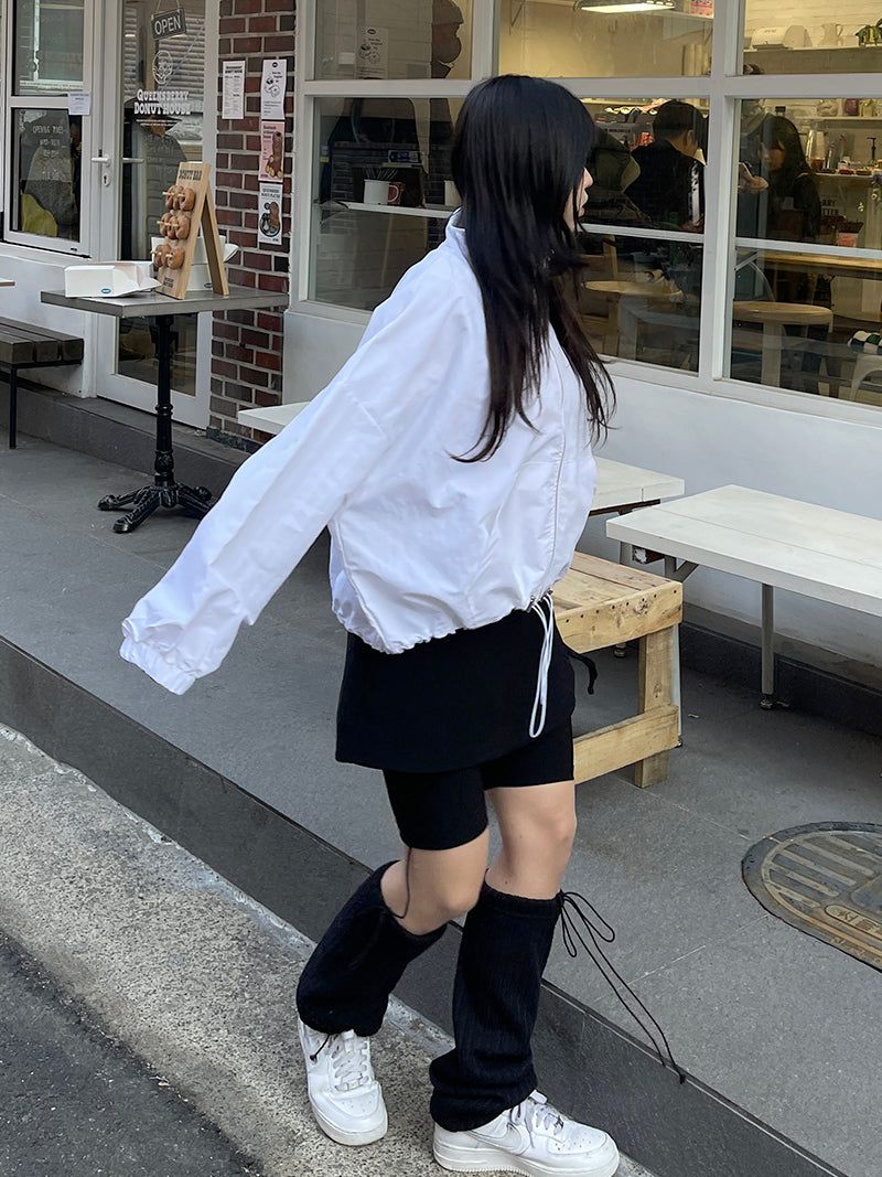 Spring Volume Windbreaker