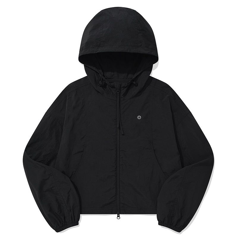 KIRSH プレーンインクシジョンウーブンウインドブレーカー [BLACK]