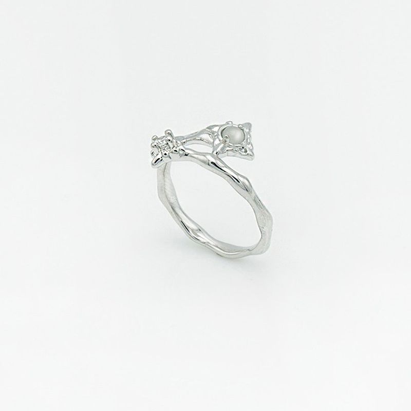 [Silver] Open Ring (Choose One of 11 types) (Random Gift Additional)