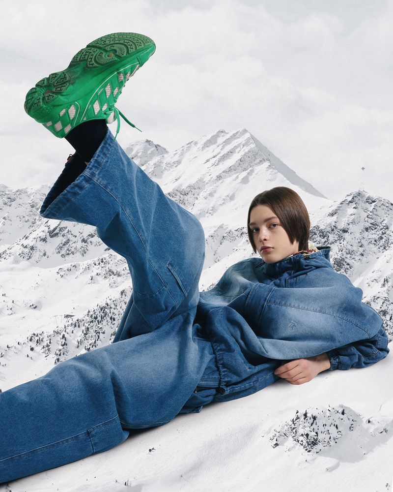 BSRABBIT(ビエスラビット)の「DSXBS SUPER WIDE VENTILATION WAX REAL DENIM PANTS(Pants)」