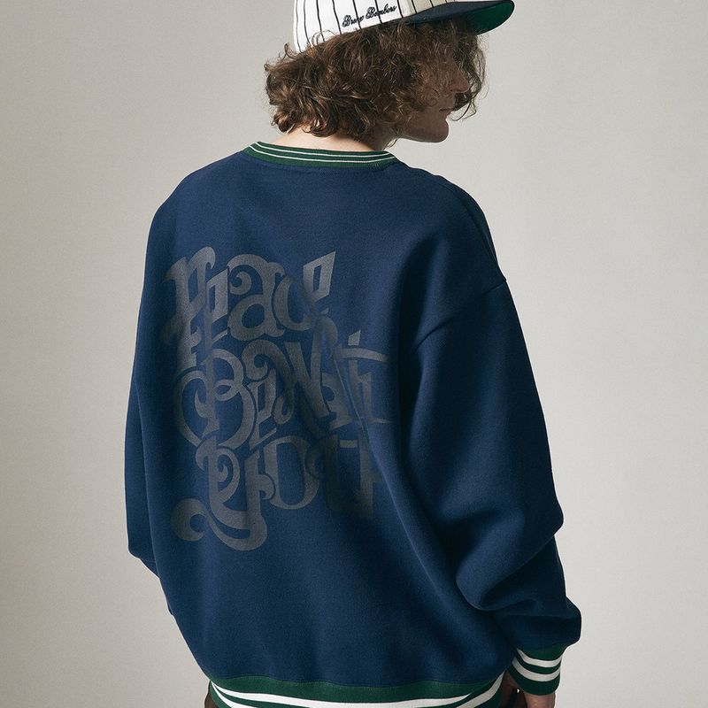 EXAMPLE（エグザンプル）の「EXAMPLE BLESSING WORLDS RIBCOLOUR CREWNECK（Tops）」