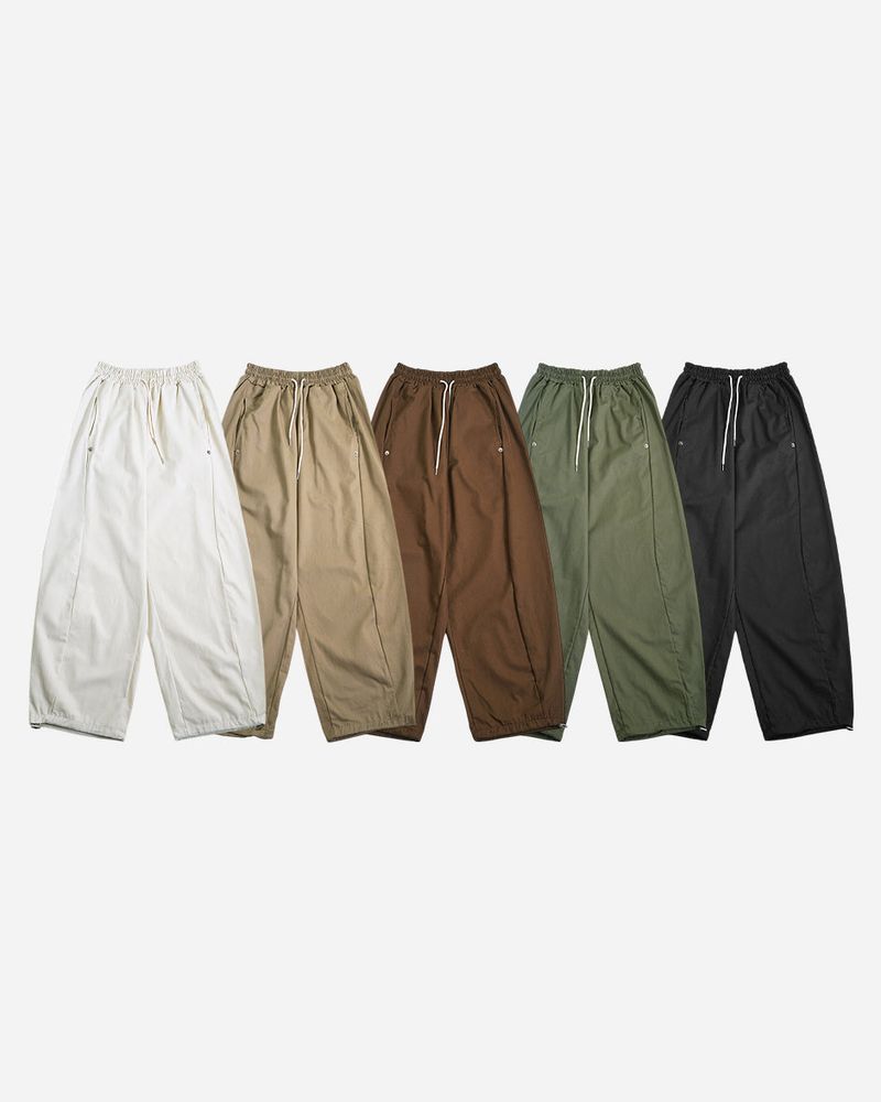 Sans Snap Cotton Pants