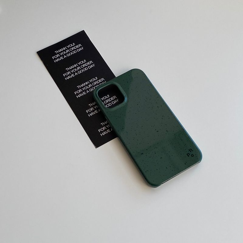 poft（ポフト）の「deep green chocolate pattern case（Smartphone Accessories）」