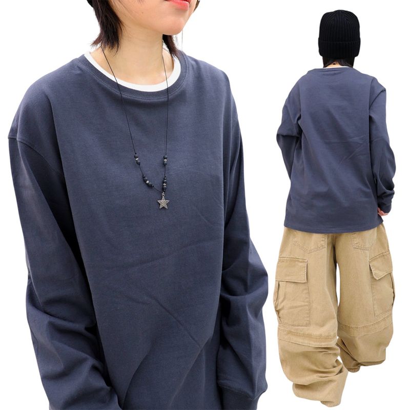 Basic Double Layered Long Sleeve Tee