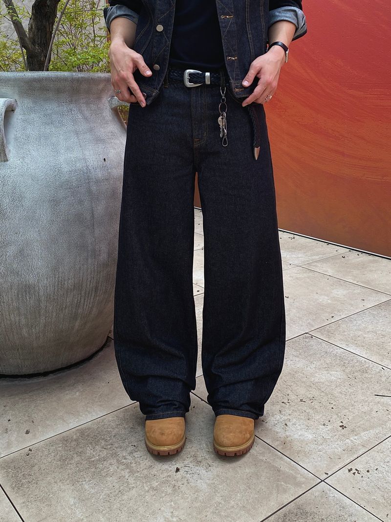 Steady Wide Denim Pants 2C
